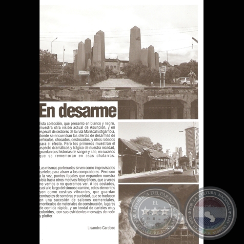 EN DESARME / ANDAR LA CIUDAD II - Fotografías de Lisandro Cardozo